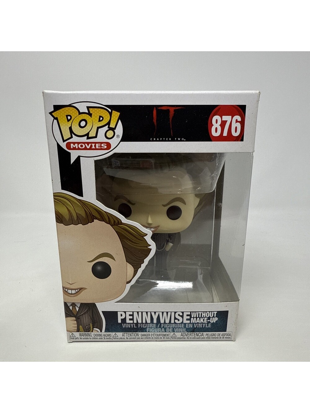 Funko Pop! Movies: IT - Pennywise without Make-Up Vinyl Figure #876